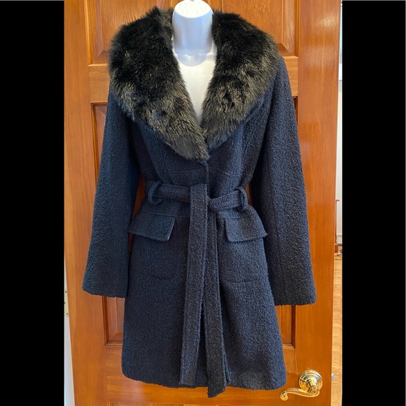 Marvin Richards Wool Blend Coat EUC M - Picture 1 of 11